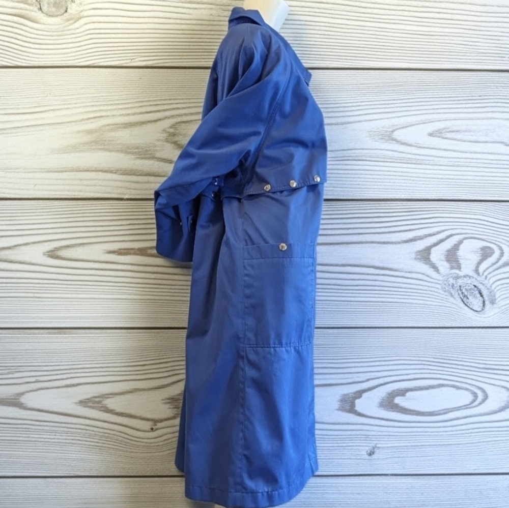 80s J Gallery "Snappy" Trench Coat FIRM PRICE! - Picture 3 of 13